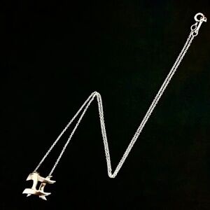 Tiffany & Co. Rare Vintage Paloma Picasso Sterling Silver Hashtag Necklace